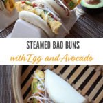 Steamed Bao Buns Breakfast Sandwich