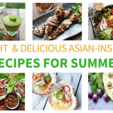 Asian inspired recipes for summer