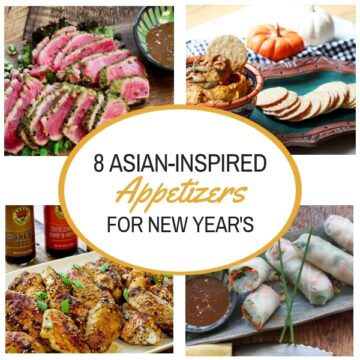 easy Asian appetizers for New Year's Eve