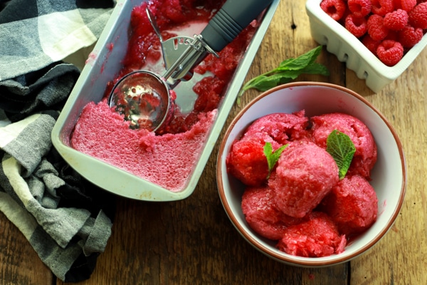 The Lighter Side  Raspberry Sorbet