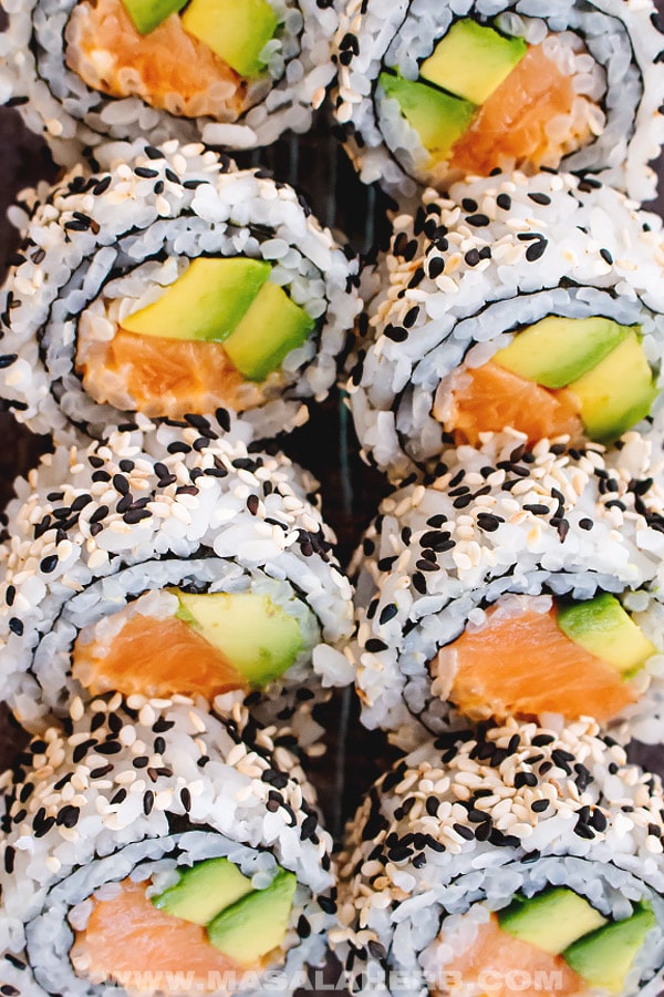 Sweet Potato Sushi Roll - Aubrey's Kitchen